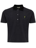 Fendi black short sleeve polo