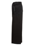 Tom Ford Extra Long Black Satin Skirt