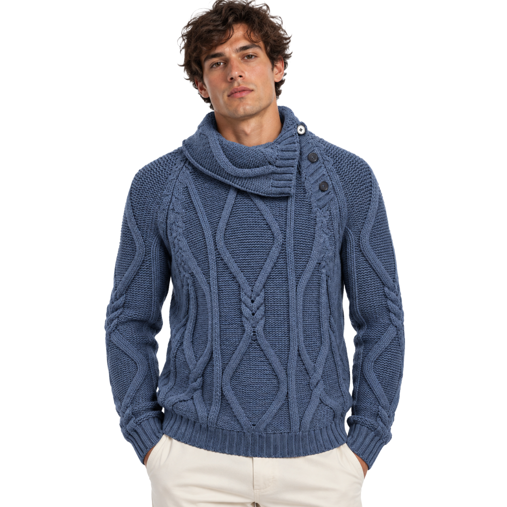 Dolce & Gabbana Men Sweater Cotton Blue