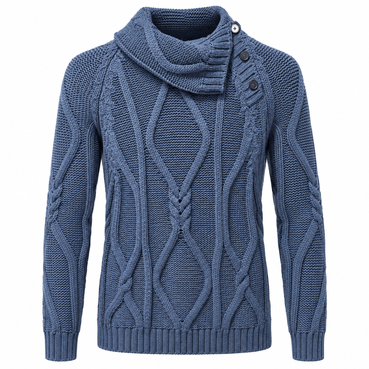 Dolce & Gabbana Men Sweater Cotton Blue
