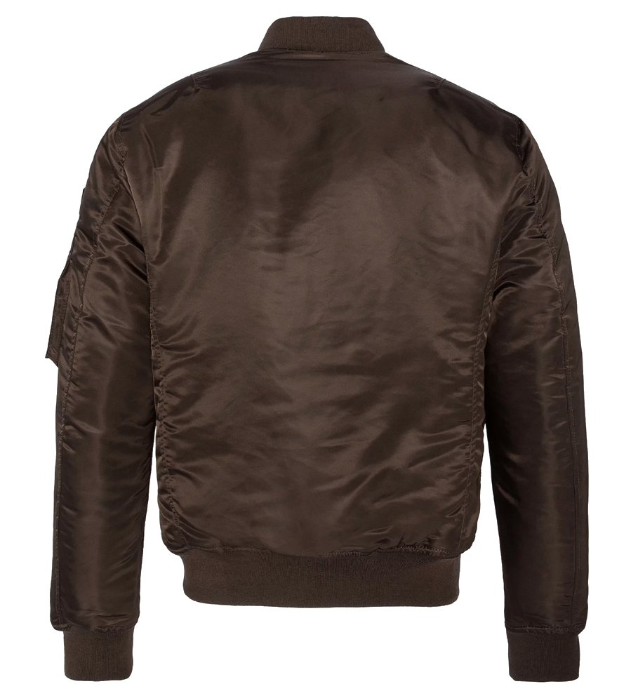 Schott NYC Men Airforce Jacket Brown
