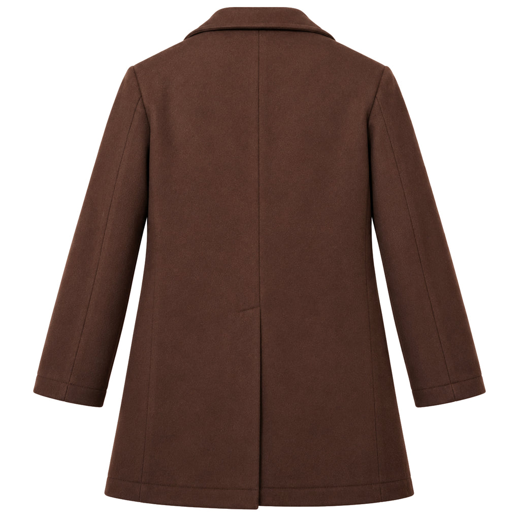 Loro Piana Fabric Men Coat Peacoat Moro Brown