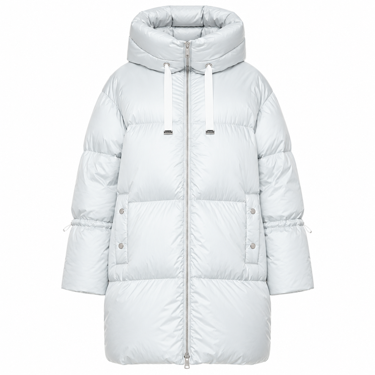 moorer Women Jacket Long Justine White