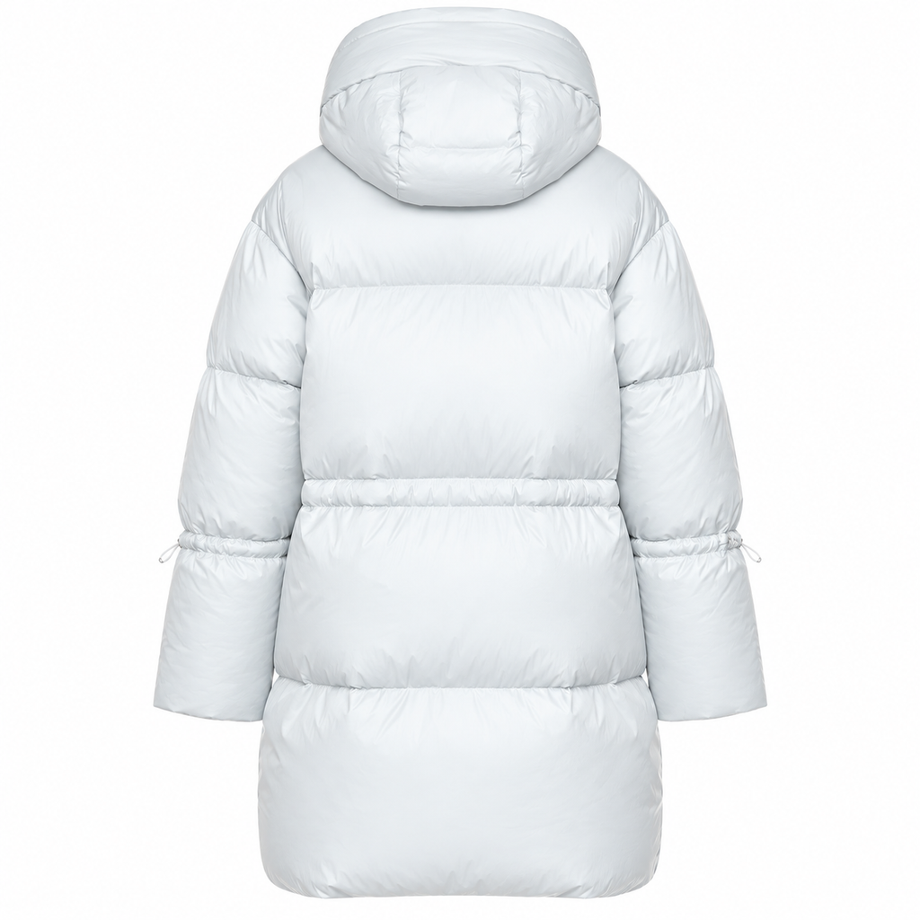 moorer Women Jacket Long Justine White