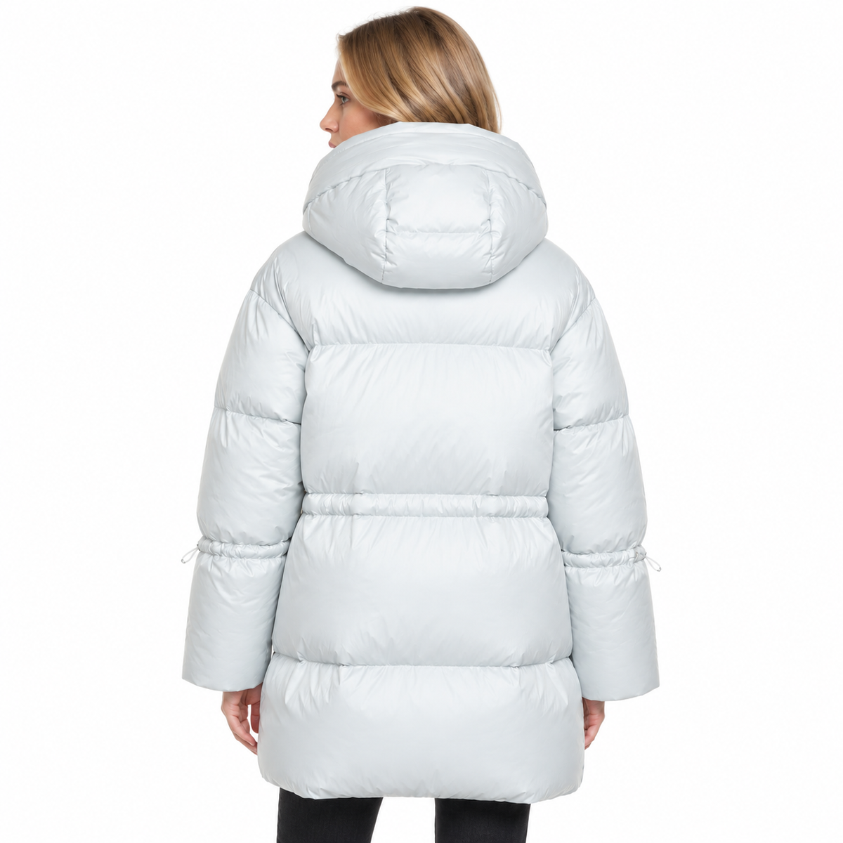 moorer Women Jacket Long Justine White