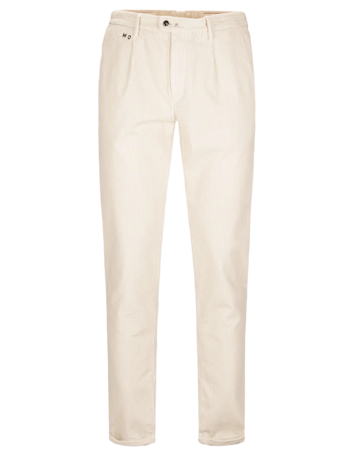 Tramarossa Men Trousers Chino Alberto Velvet White