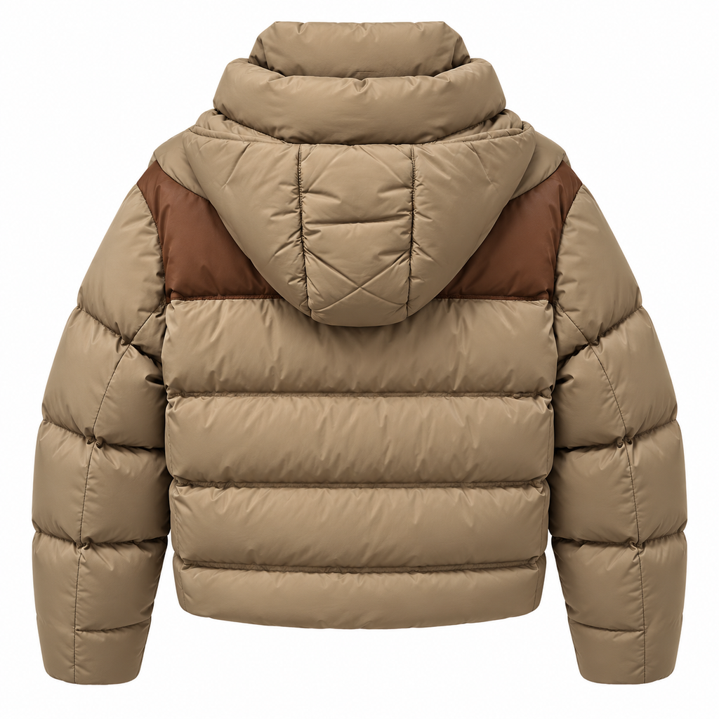 hogan Men Jacket Padded Hooded Green