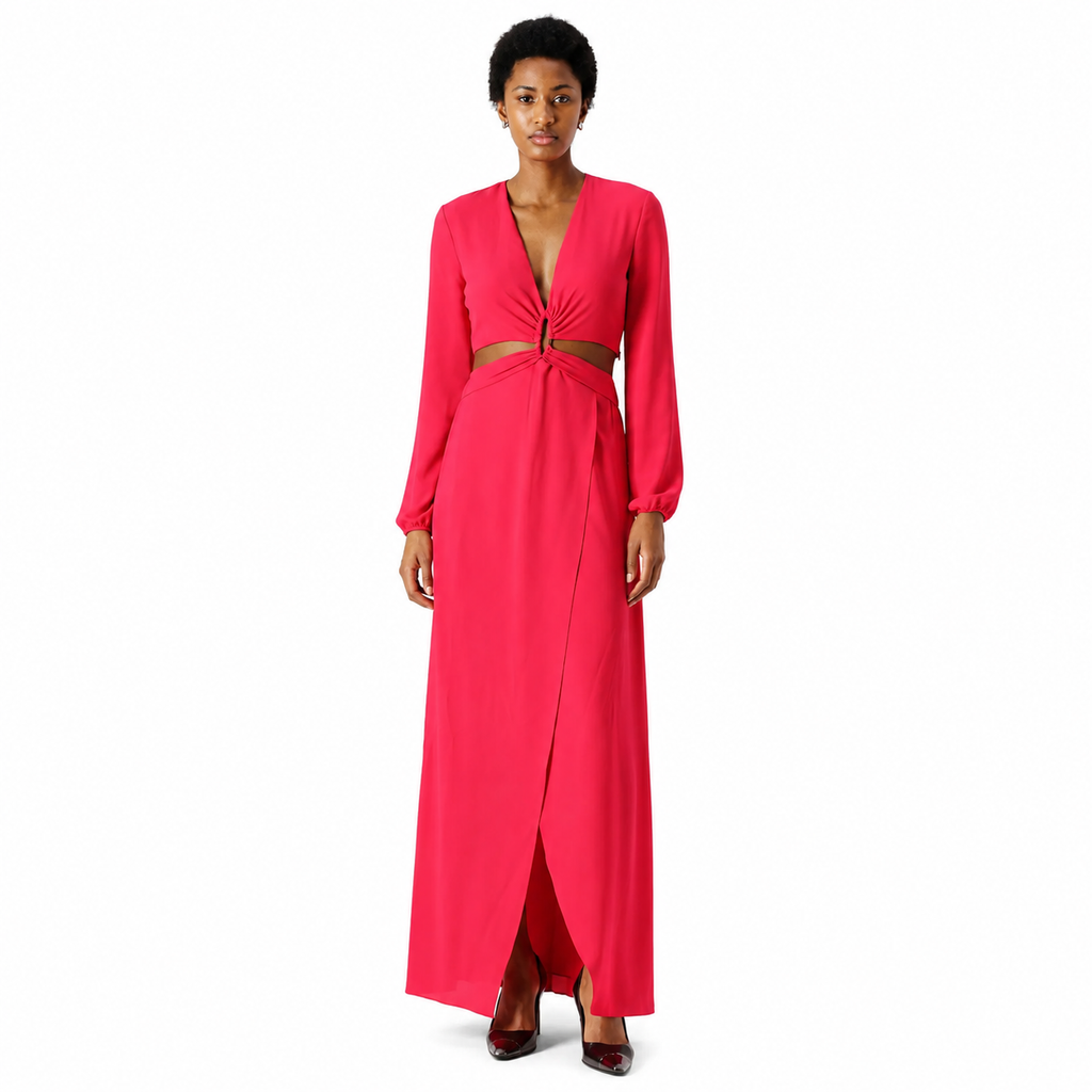 Patrizia Pepe Women Dress Poison Orchid Fuchsia