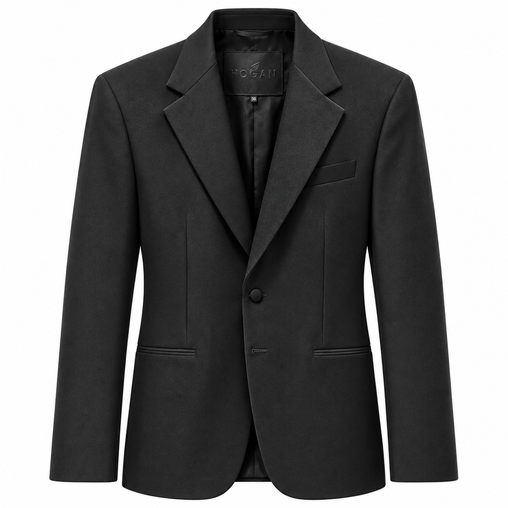 hogan Men Jacket Wool Black