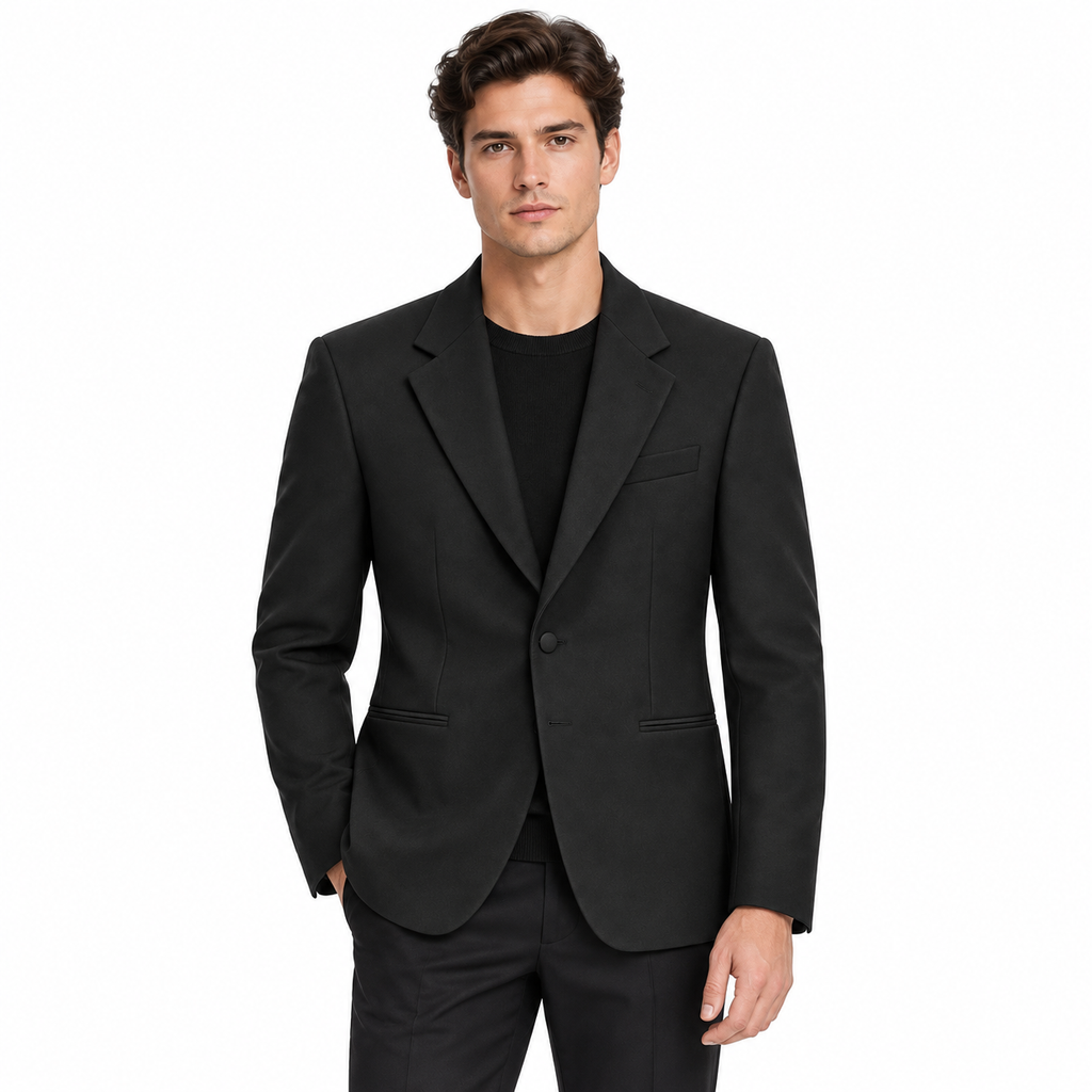 hogan Men Jacket Wool Black