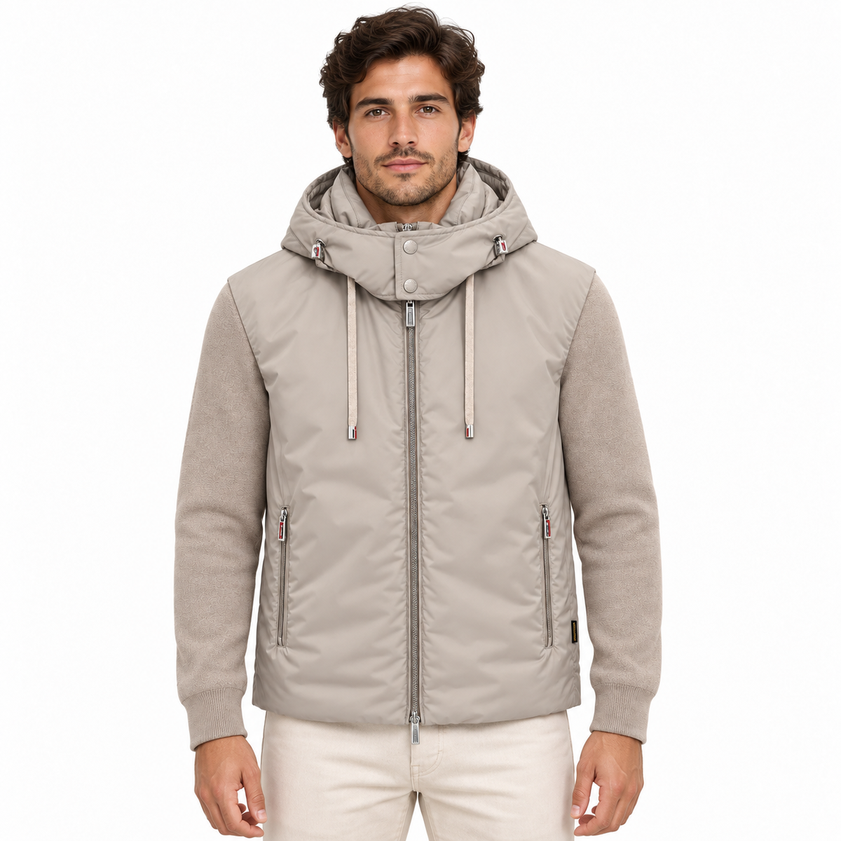 moorer Men Jacket Evan Grey