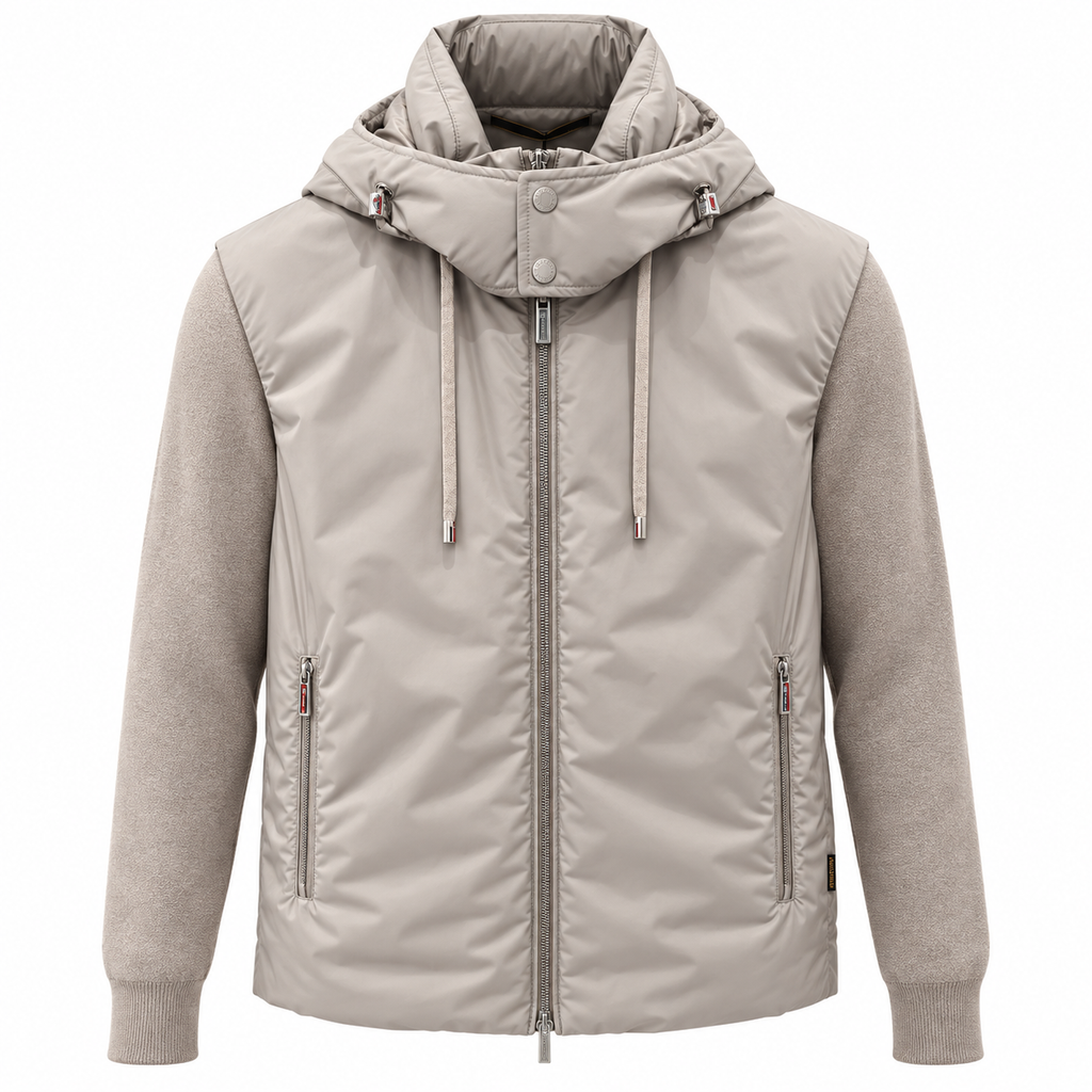 moorer Men Jacket Evan Grey