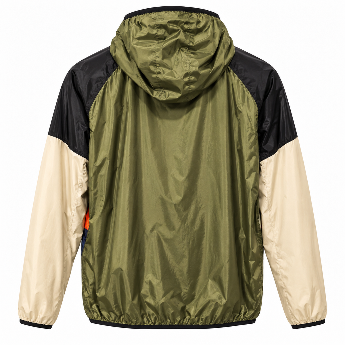 hogan Men Jacket Tecnica Windproof Multicolor