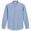 Tod's Men Polo Sleeve Lkunghe Coreana Light Blue