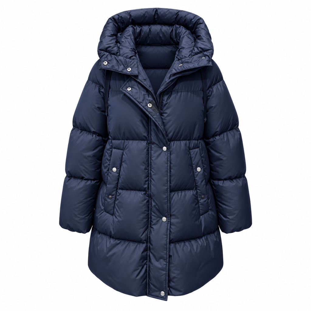 Moorer Women Giubbbotto Long Nairobi Jackets Blue