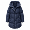 Moorer Women Giubbbotto Long Nairobi Jackets Blue