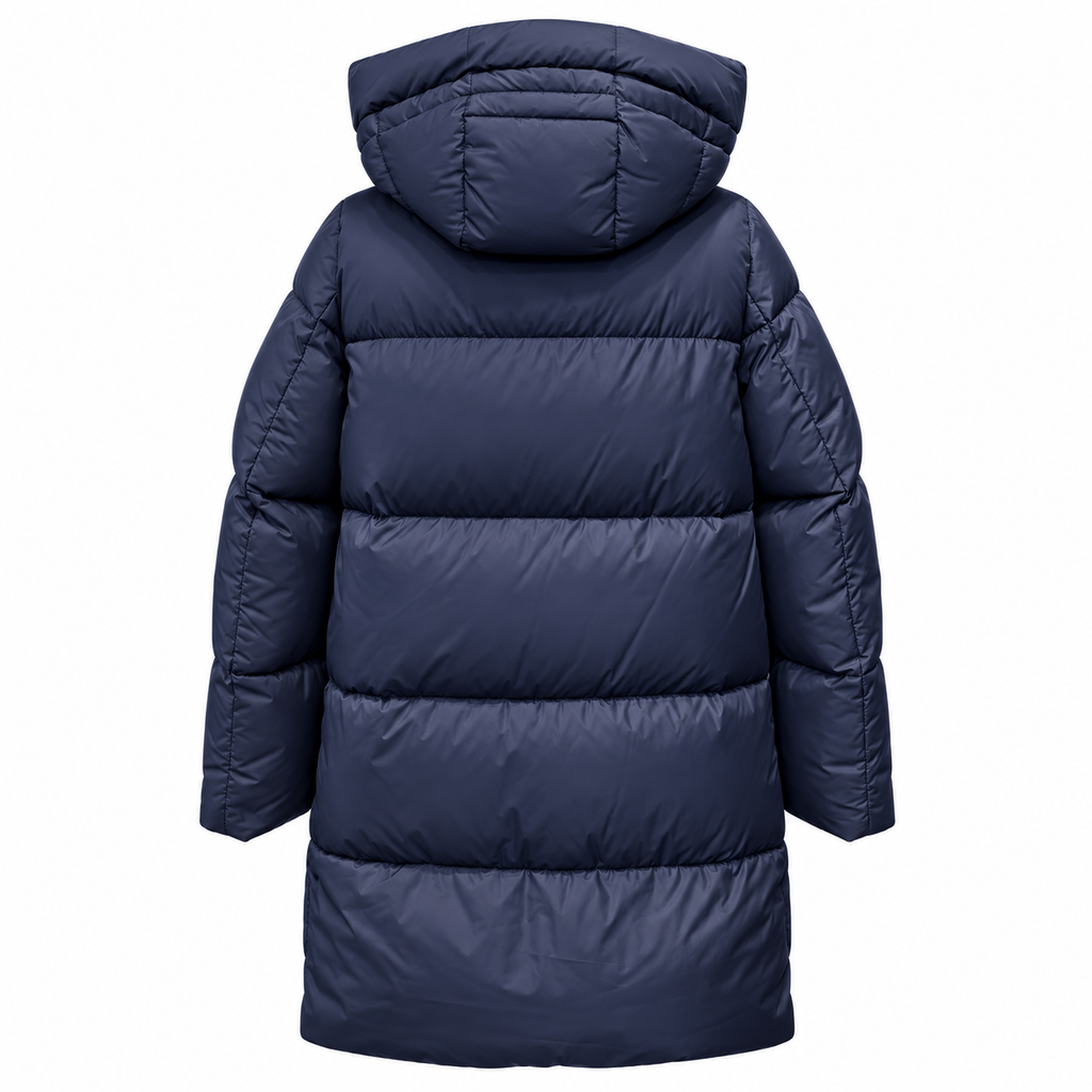 Moorer Women Giubbbotto Long Nairobi Jackets Blue