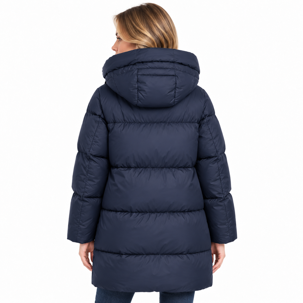Moorer Women Giubbbotto Long Nairobi Jackets Blue