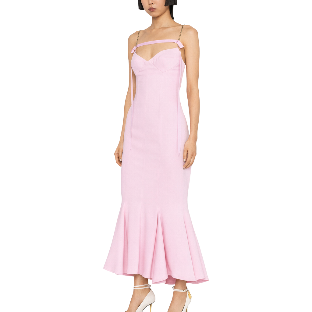 The Attico Women Dress Long Pink