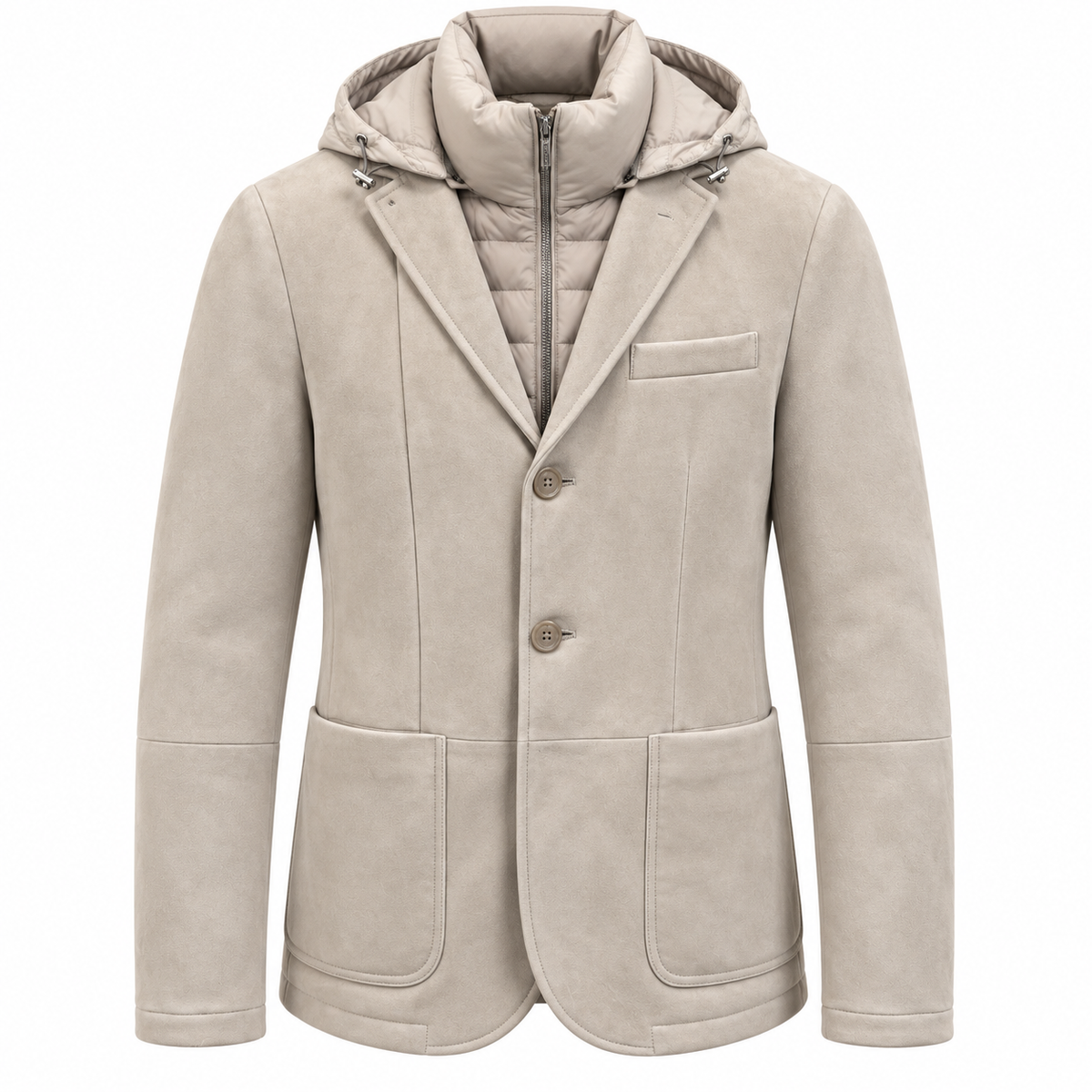 moorer Men Jacket Bellotto Beige