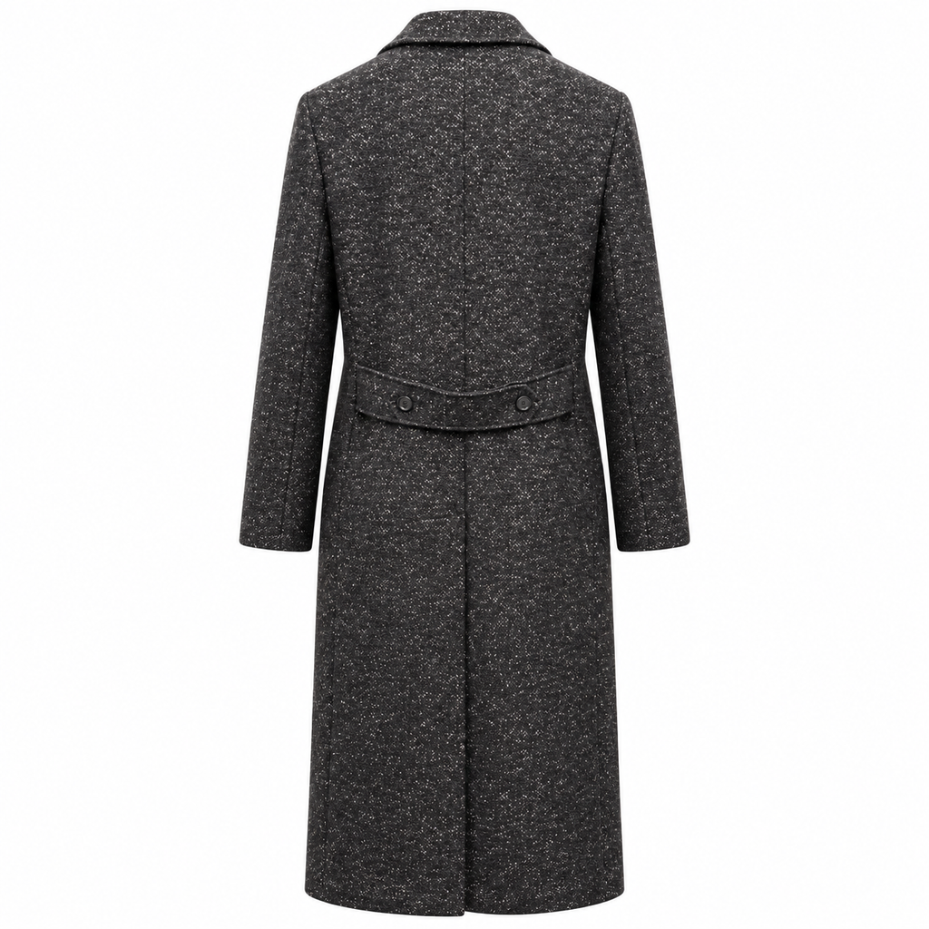 Dolce & Gabbana Men Coat Tweed Black