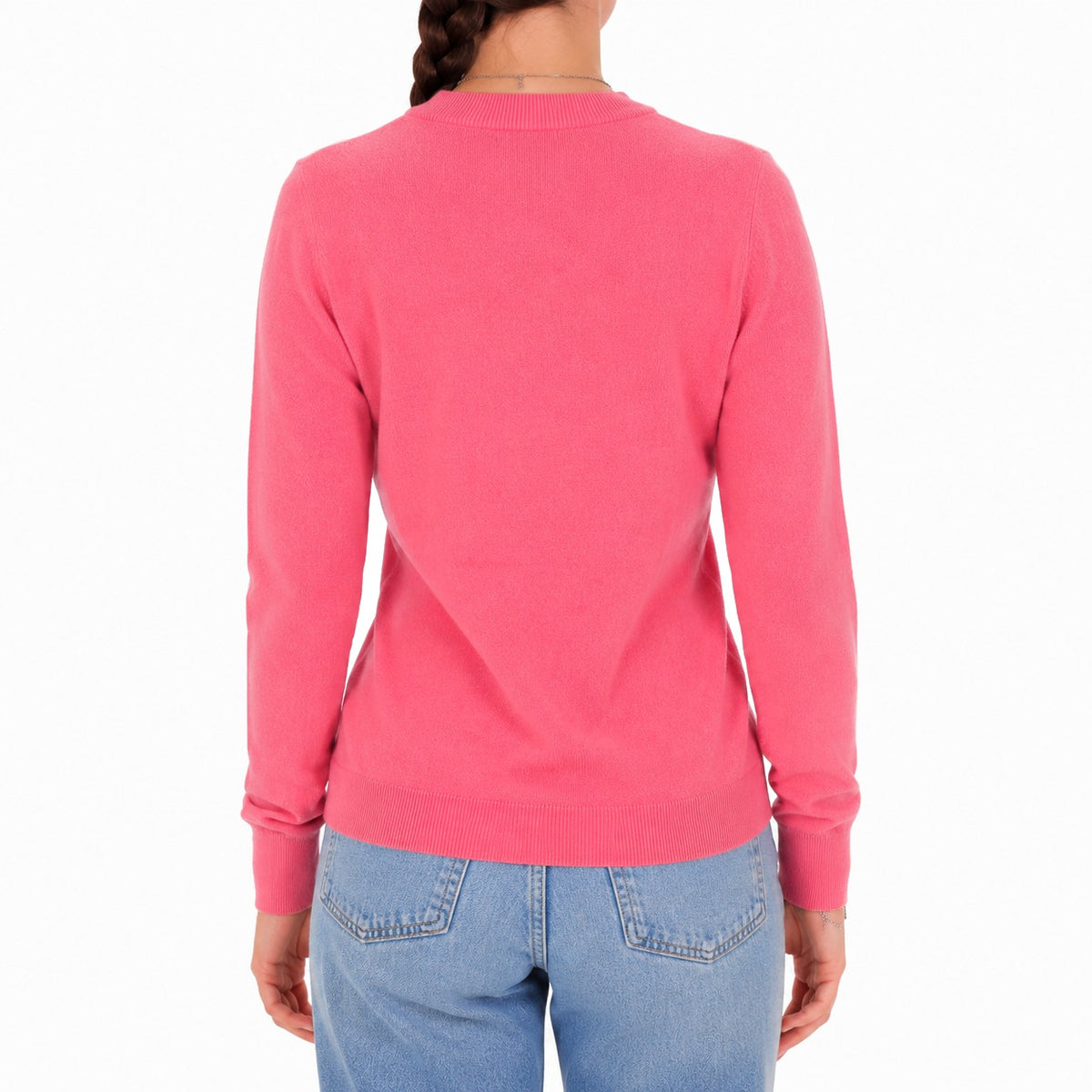 Emilio Romanelli Women Knit Cashmere Bottoni Pink