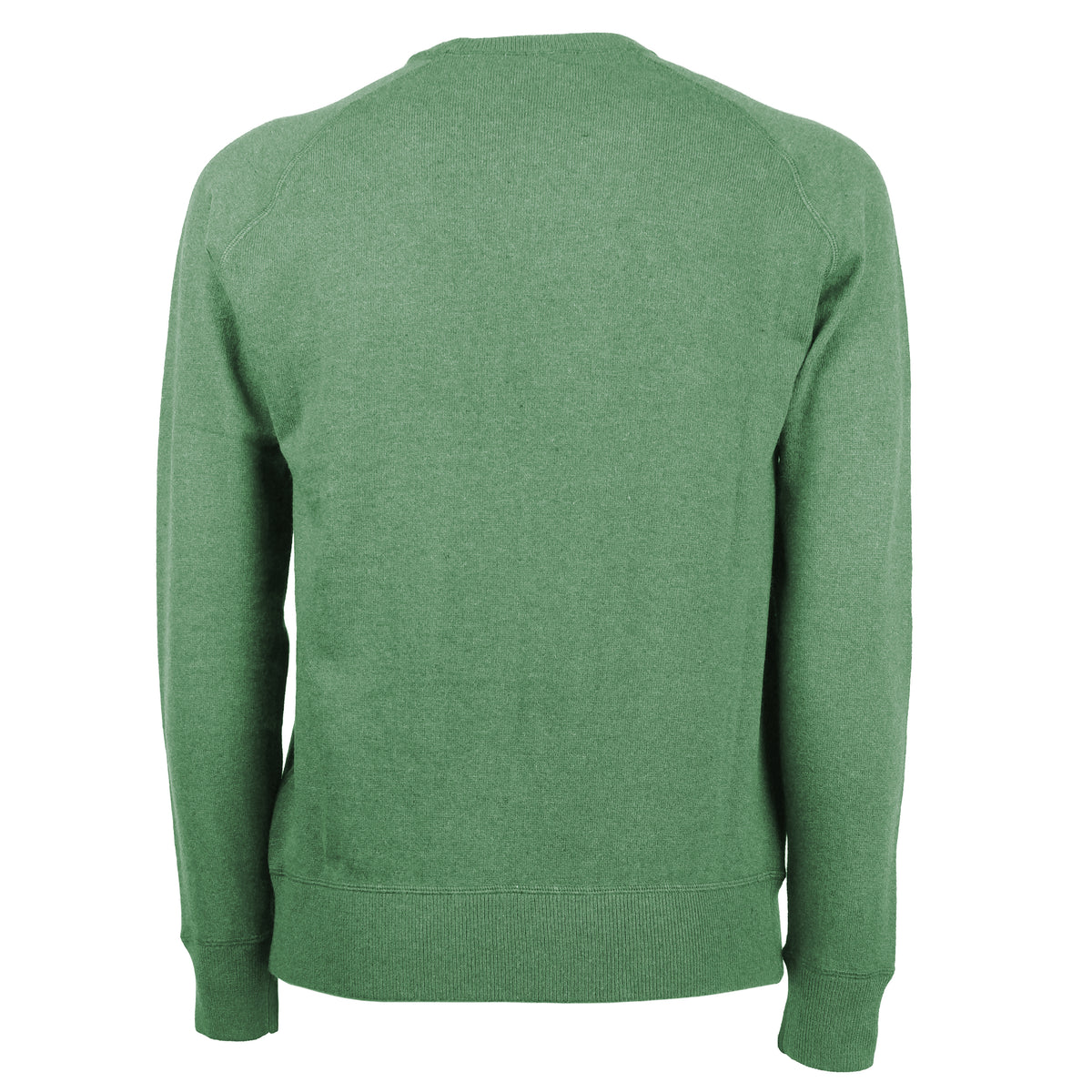 Emilio Romanelli Men Crew Neck Malachite Sweaters Green