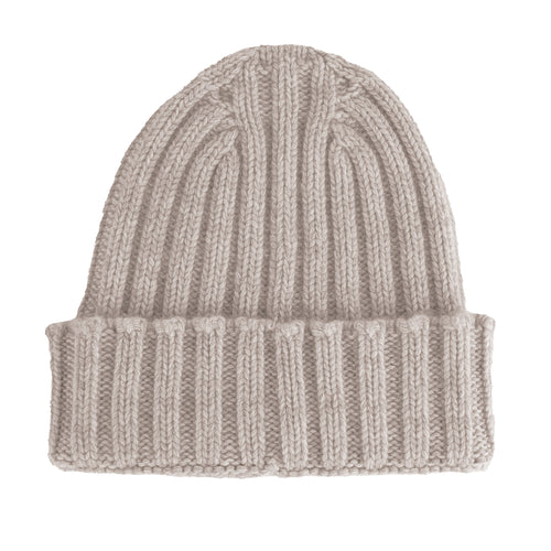 100% Cashmere Unisex Beanie Cashmere Camel