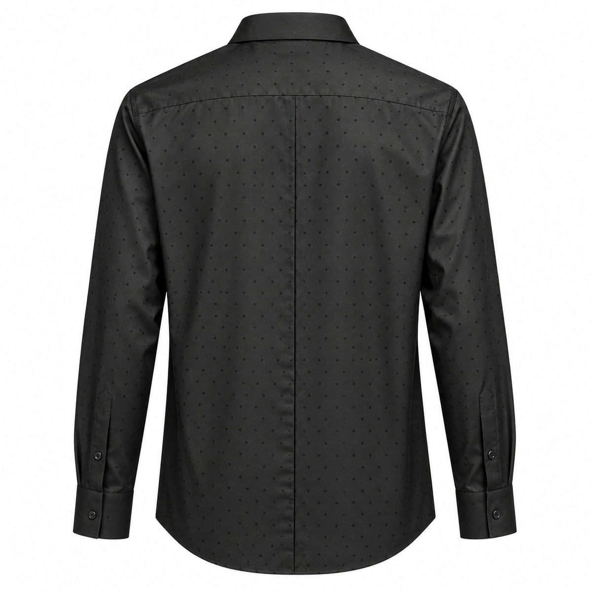 Dolce & Gabbana Men Shirt Polka Dot Black