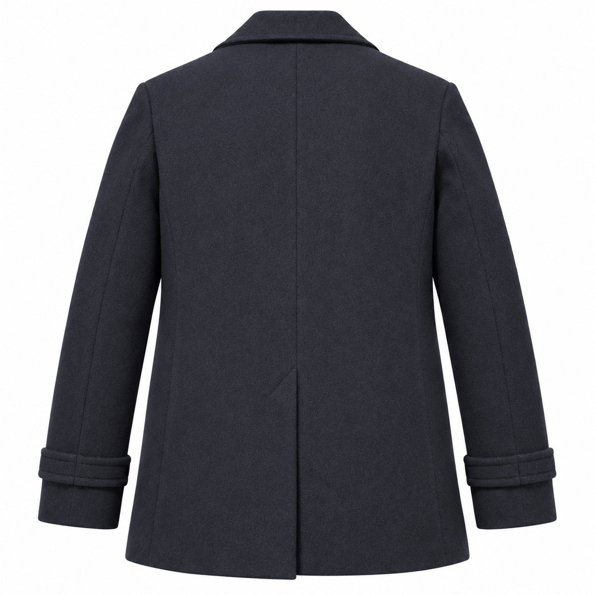 moorer Men Coat Double-Breasted Bolgi Navy Blue