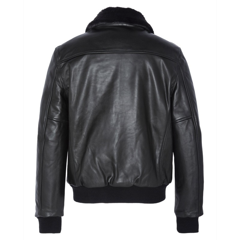 Schott NYC Men VINTAGE FLIGHT Jacket Black