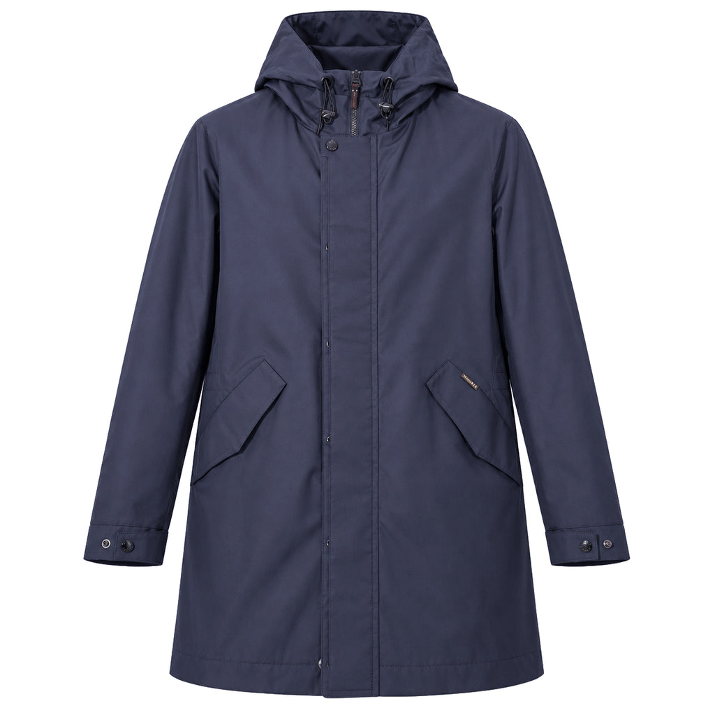 Moorer Men Jacket Vento Millenio Blue