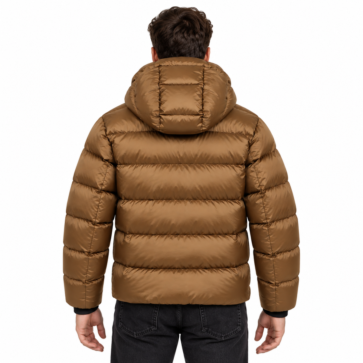 Moorer Men Jacket Brett-sh Brown