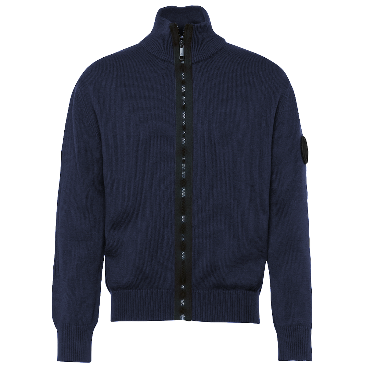 La Martina Men Full Zip Sweater Blue