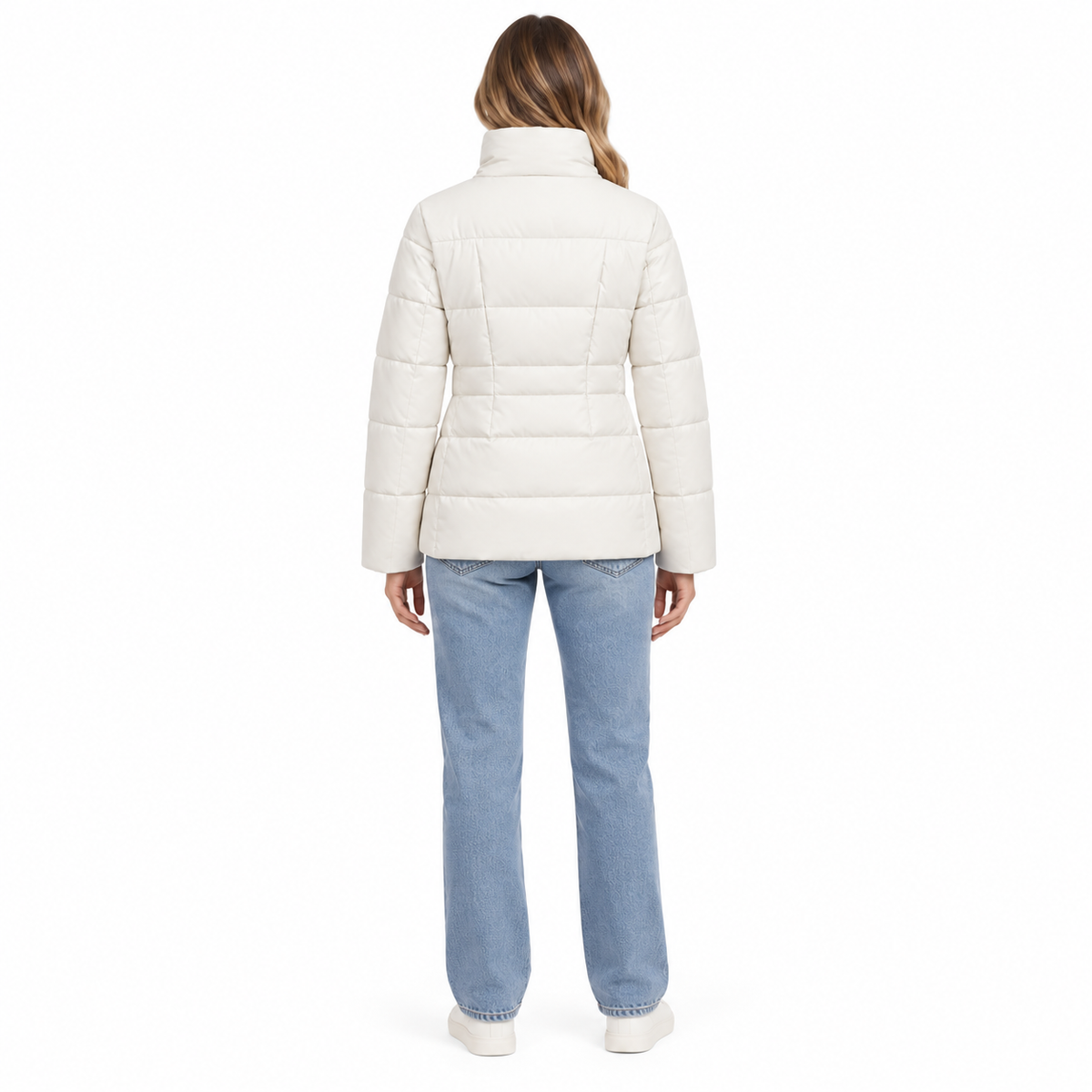 Moorer Women Jacket Kilie White
