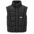 Dolce & Gabbana Men Sleeveless Silk Jackets Black