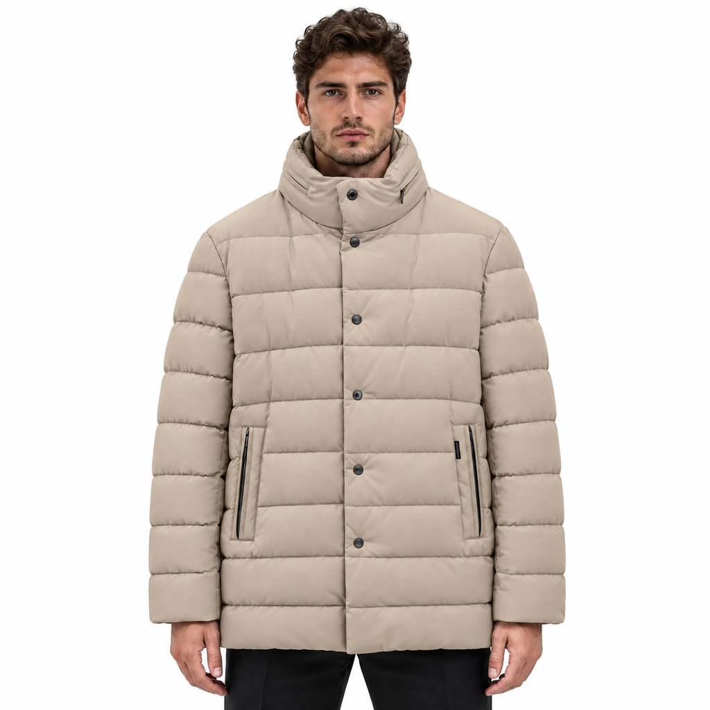 moorer Men Jacket Imel Beige