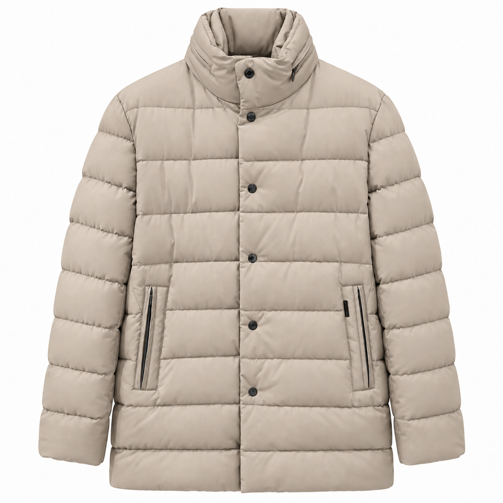 moorer Men Jacket Imel Beige