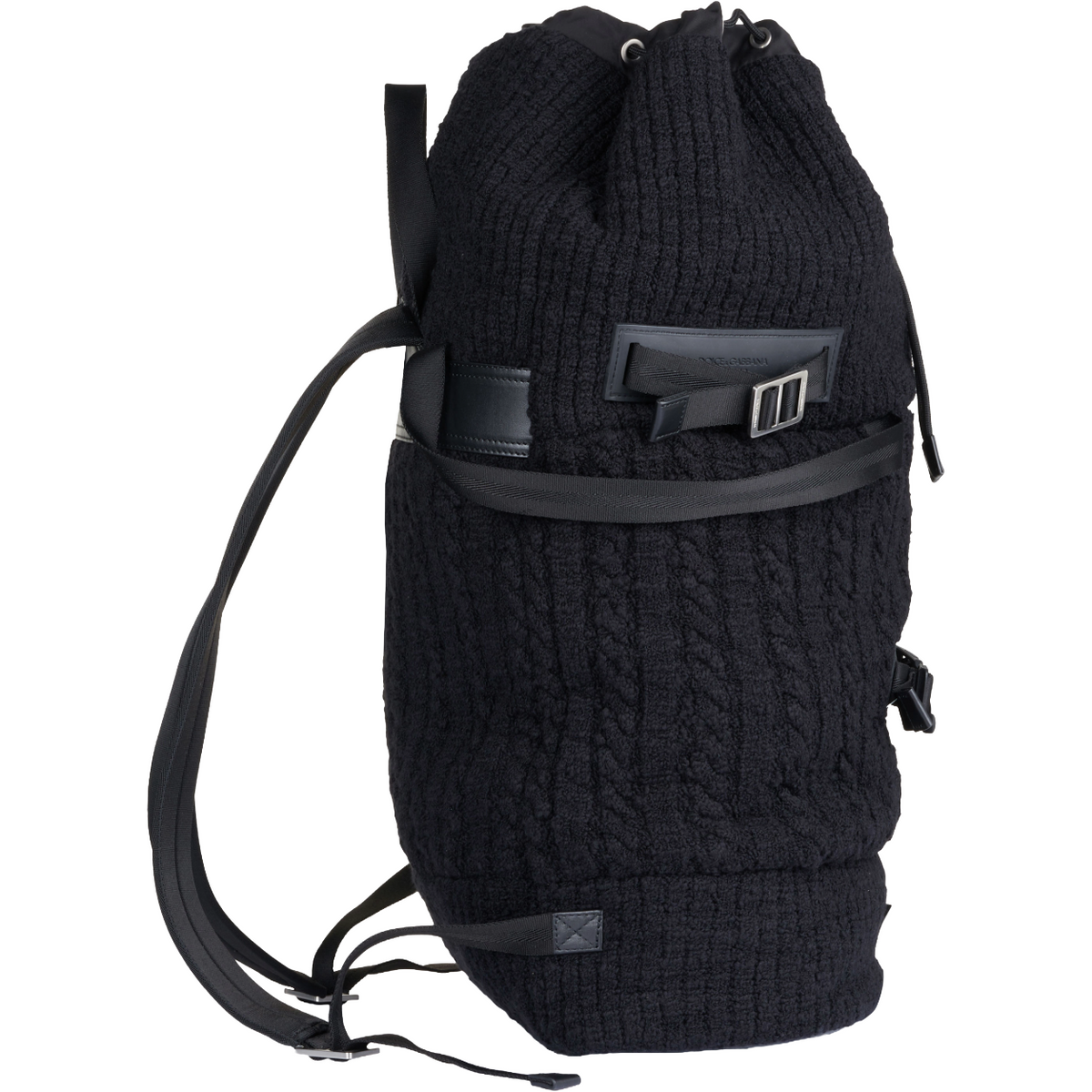 Dolce & Gabbana Women Backpack Knit Black