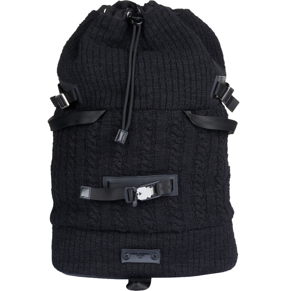 Dolce & Gabbana Women Backpack Knit Black