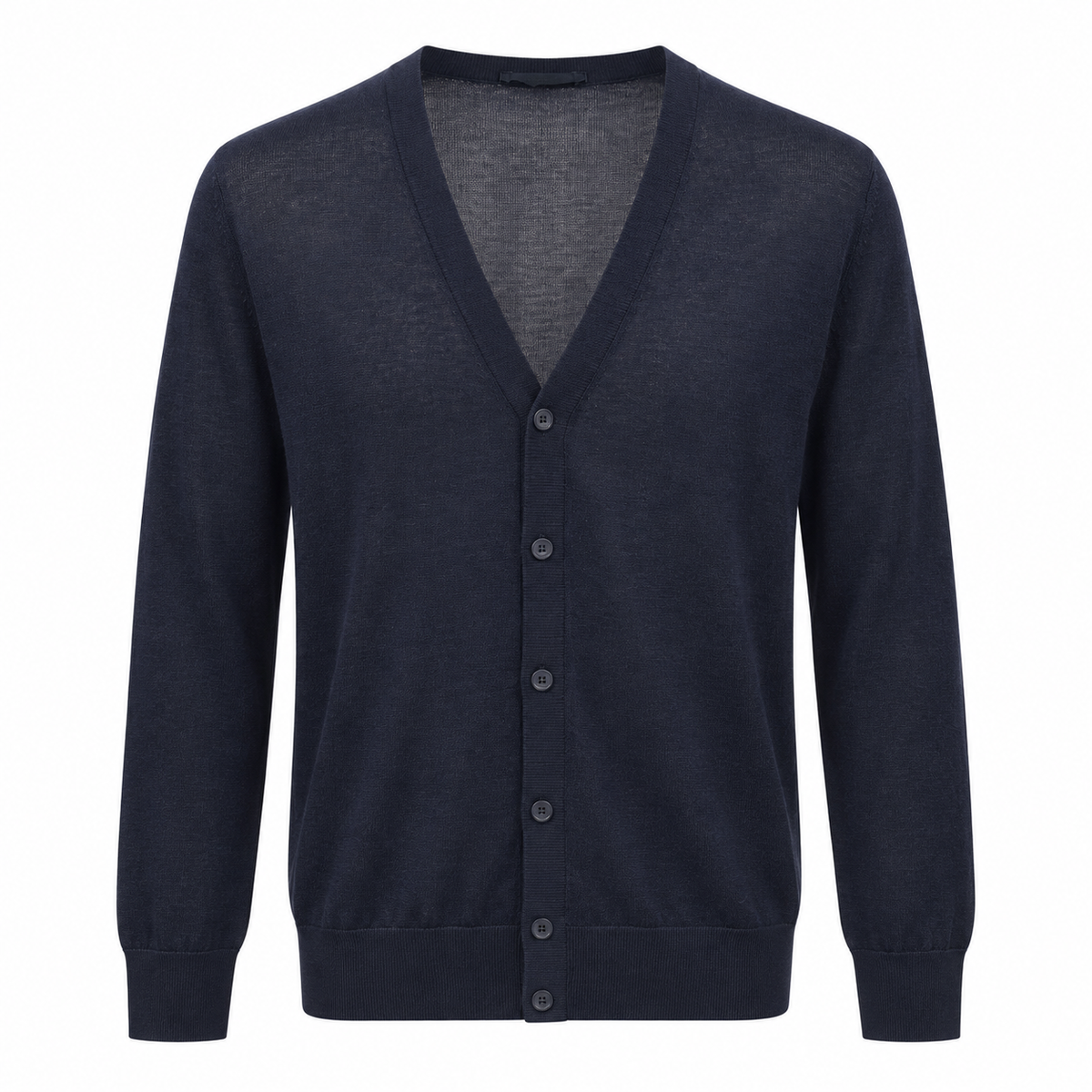 Dolce & Gabbana Men Cardigan Bottoni Blue