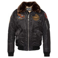 Schott NYC Men Jacket Bomber Airston Black