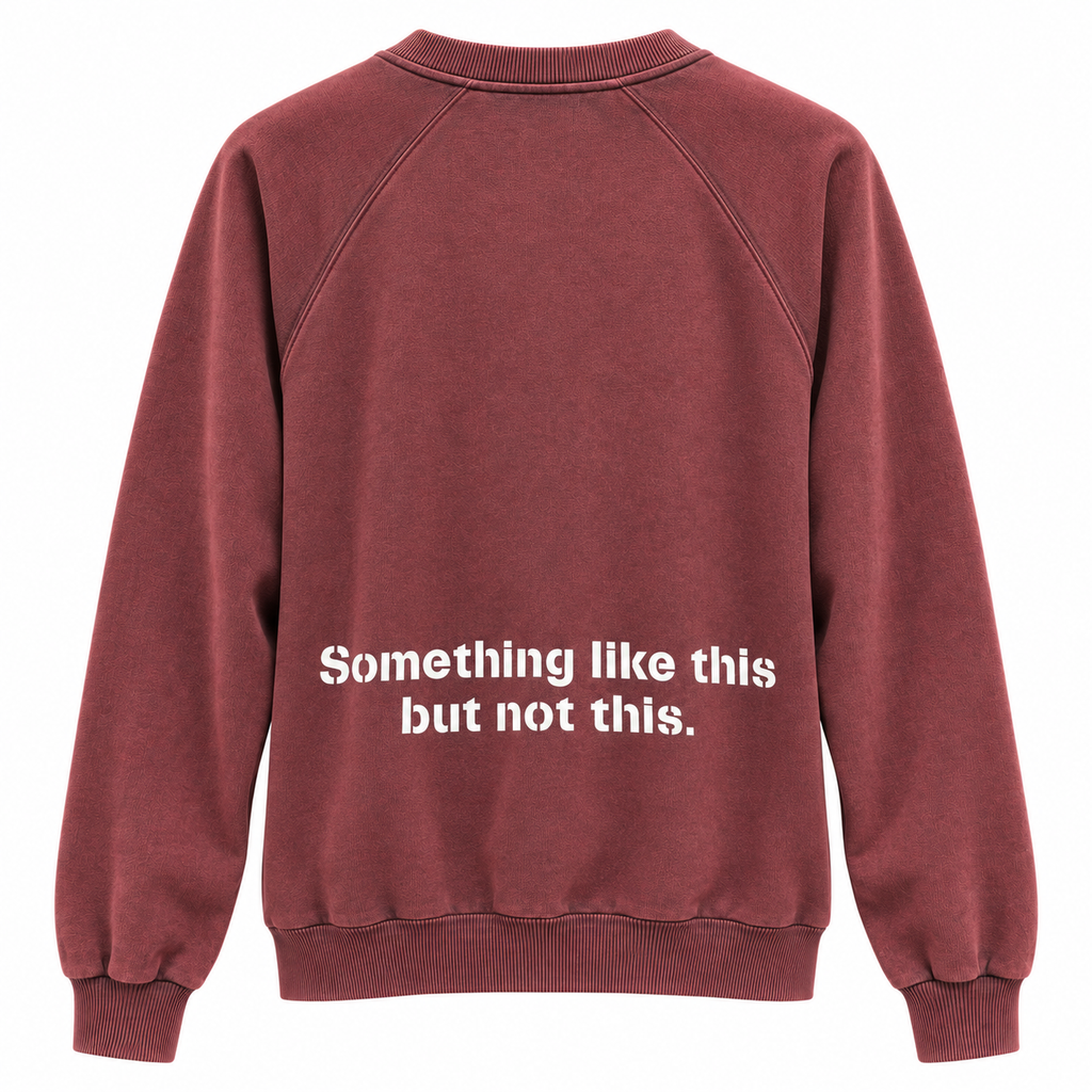 Dolce & Gabbana Men Sweatshirt Crew Neck Sleeve Long Red