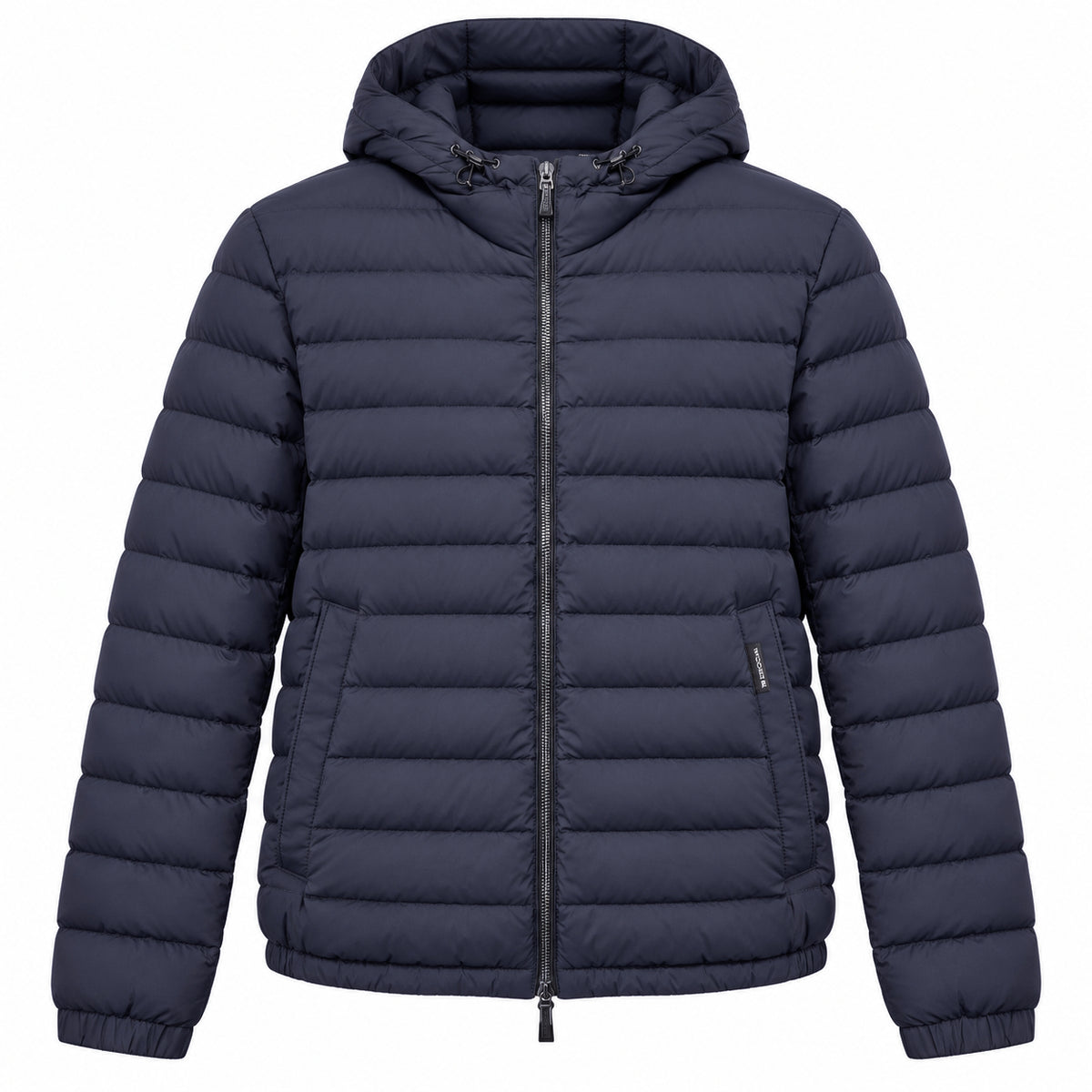 moorer Men Down Jacket Short Savin Blue