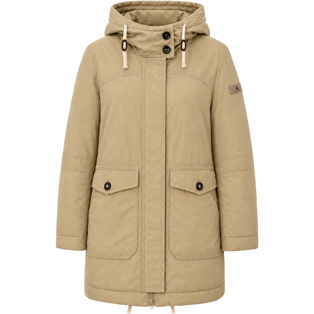 Peuterey Men Down Jacket Hurdy Fur Beige