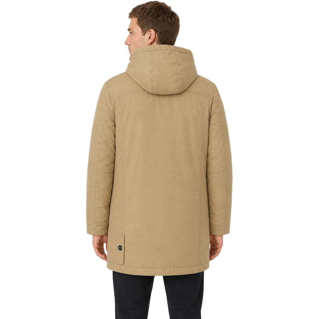Peuterey Men Down Jacket Hurdy Fur Beige