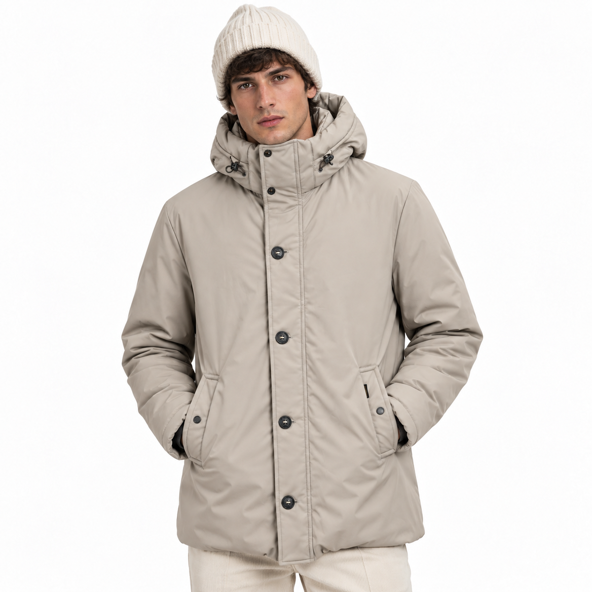 moorer Men Down Jacket Iury Grey