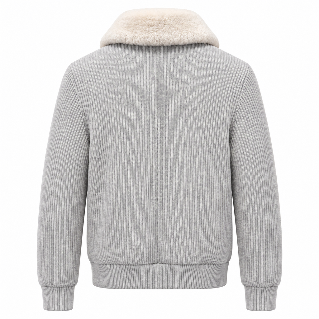 moorer Men Jacket Campiglio Grey