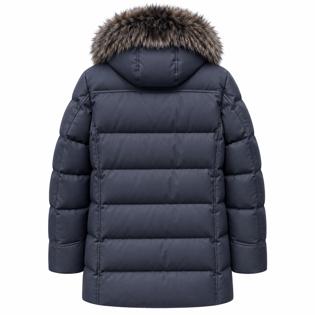 moorer Men Parka Barbieri Blue