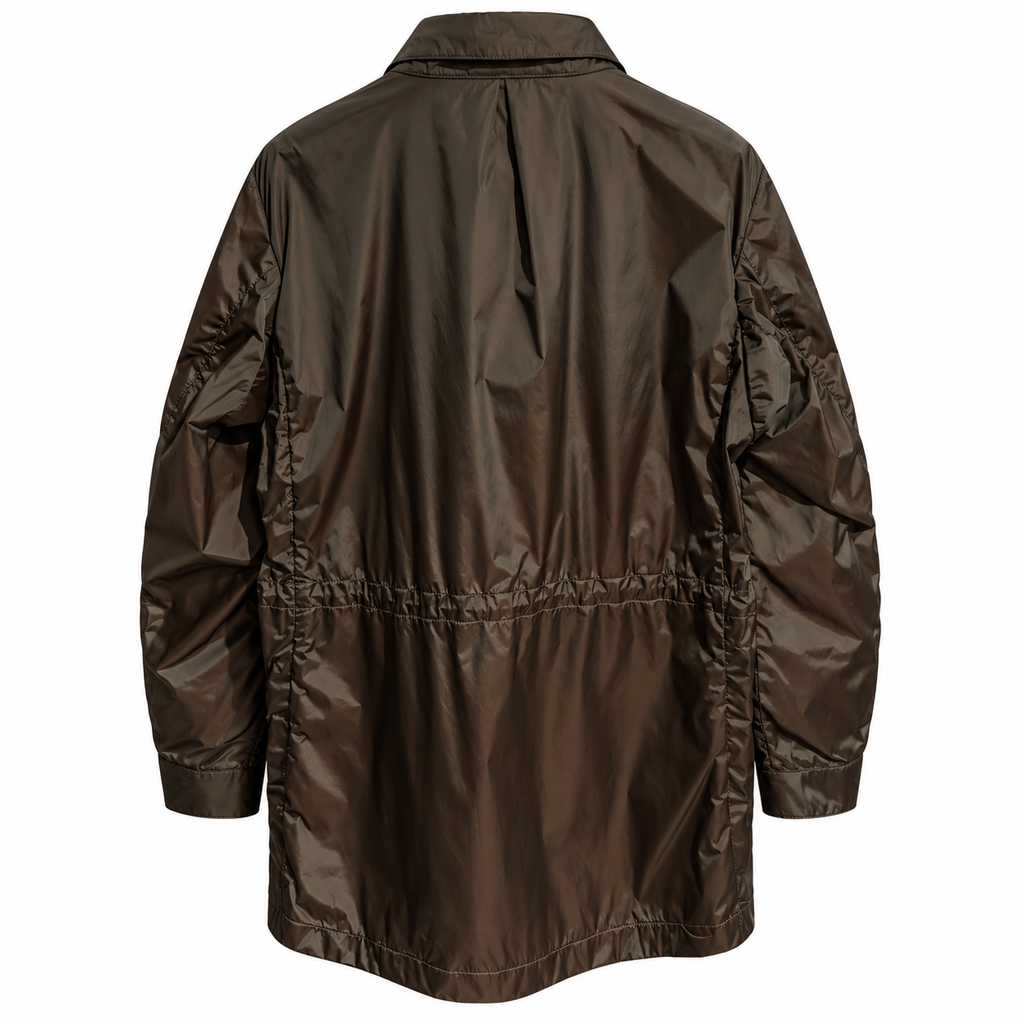 Moorer Men Trench Coat Riberto Petrolio Green